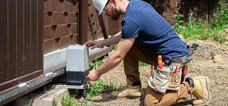 Electric Driveway Gate Installation Seal Beach