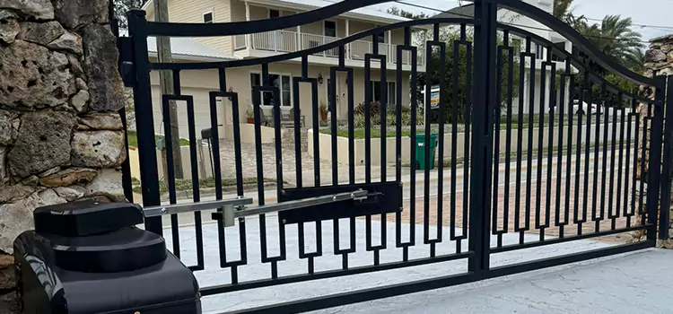 Swing Gate Opener with Keypad Seal Beach